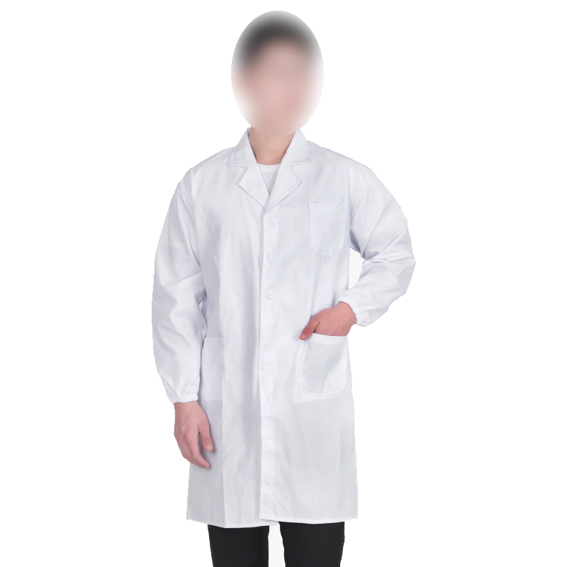 白大褂長袖薄款純棉松緊袖口醫(yī)護(hù)服圖片1 白大褂長袖薄款純棉松緊袖口醫(yī)護(hù)服圖片1