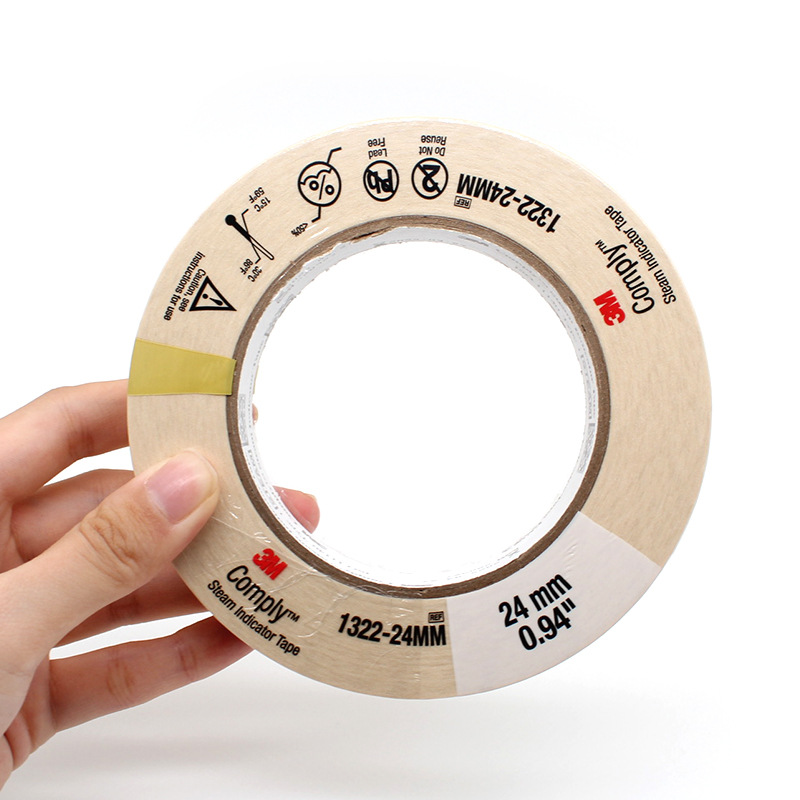 3M1322壓力蒸汽滅菌指示膠帶圖片2