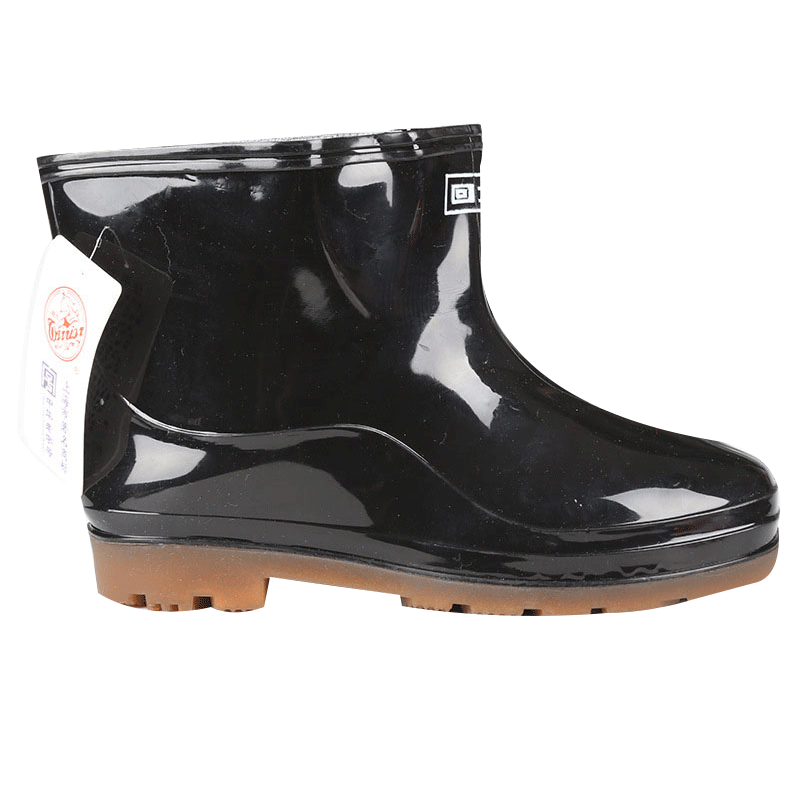 回力557黑色耐油防水雨靴圖片1 回力557黑色耐油防水雨靴圖片1