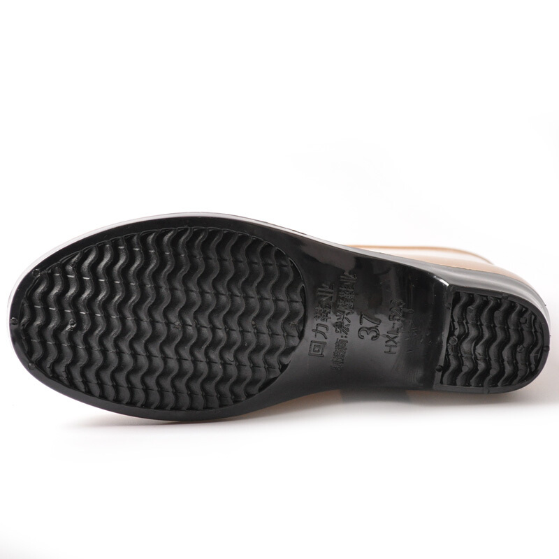 回力523卡其色PVC耐油雨靴圖片3 回力523卡其色PVC耐油雨靴圖片3