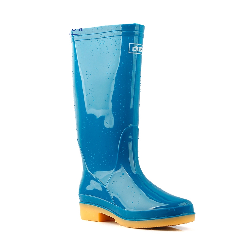 回力813藍(lán)色PVC高筒雨靴圖片3 回力813藍(lán)色PVC高筒雨靴圖片3