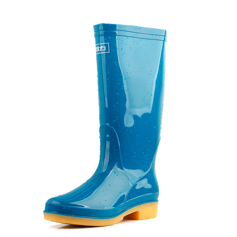 回力813藍(lán)色PVC高筒雨靴圖片4 回力813藍(lán)色PVC高筒雨靴圖片4