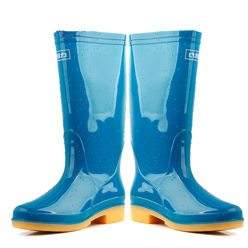 回力813藍(lán)色PVC高筒雨靴圖片2 回力813藍(lán)色PVC高筒雨靴圖片2