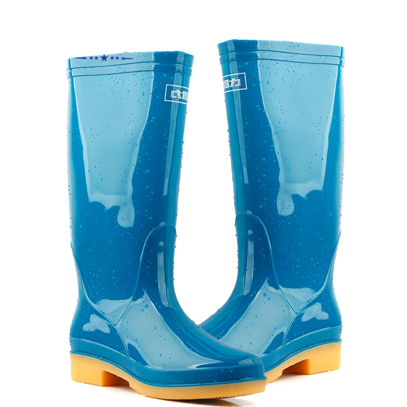回力813藍(lán)色PVC高筒雨靴圖片1 回力813藍(lán)色PVC高筒雨靴圖片1
