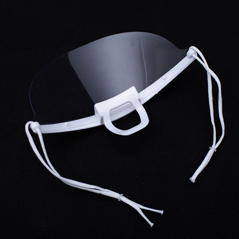 定和餐飲透明口罩防水塑料微笑口罩PS604圖片2