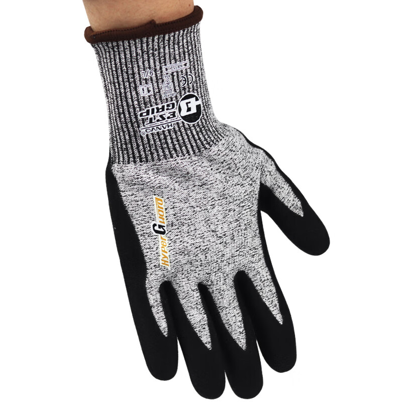 恒輝NX352耐磨防滑防油5級(jí)防割手套圖片3