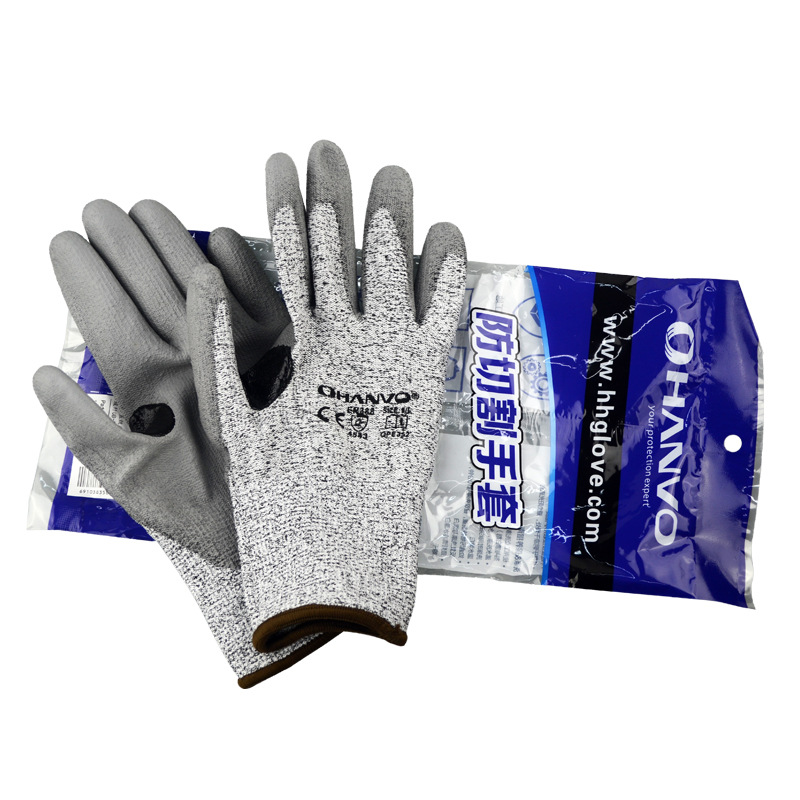 恒輝QPE352虎口加強PU涂層5級防割手套圖片4 恒輝QPE352虎口加強PU涂層5級防割手套圖片4