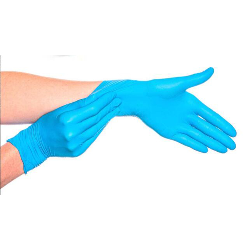 恒輝NIX001藍(lán)色一次性丁腈手套圖片2