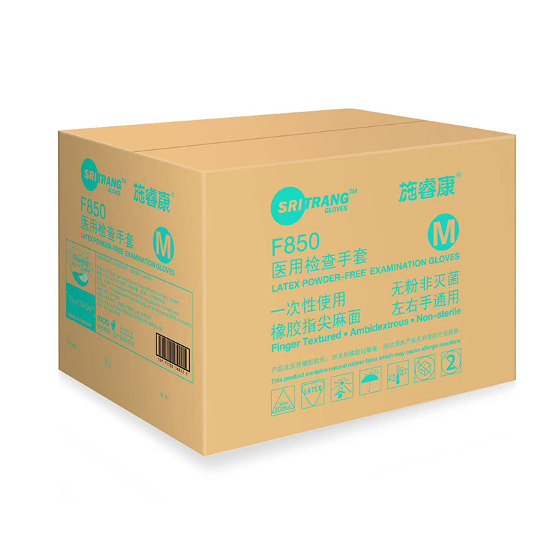 施?？礔850一次性無粉非滅菌橡膠檢查手套圖片4