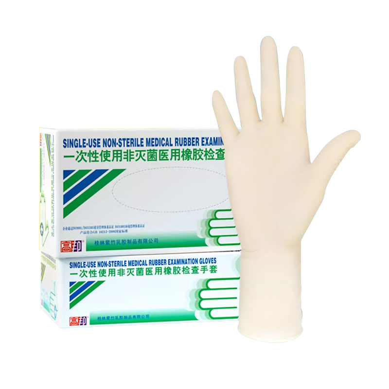 高邦604-010052一次性使用非滅菌醫(yī)用橡膠檢查手套中號M碼圖片1 高邦604-010052一次性使用非滅菌醫(yī)用橡膠檢查手套中號M碼圖片1