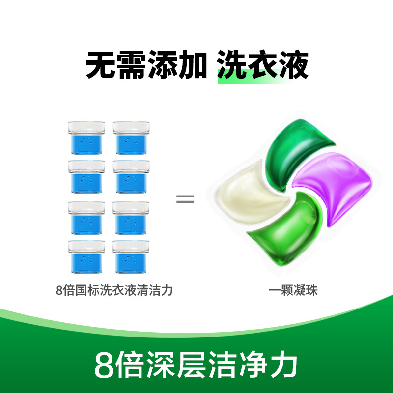 滴露4合1多效洗衣凝珠深層潔凈洗衣液50顆/盒圖片4 滴露4合1多效洗衣凝珠深層潔凈洗衣液50顆/盒圖片4