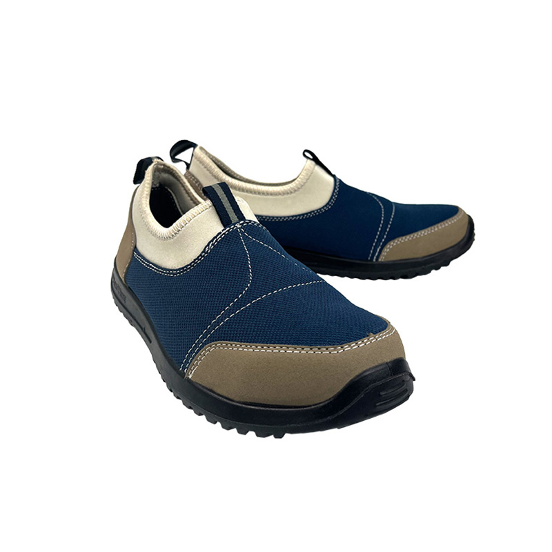 澳翔AX3906防砸防刺穿防靜電深藍(lán)色網(wǎng)布雙密度PU底安全鞋圖片2 澳翔AX3906防砸防刺穿防靜電深藍(lán)色網(wǎng)布雙密度PU底安全鞋圖片2