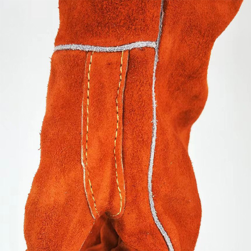 威仕盾G-0392橙紅色牛二層皮電焊手套圖片3 威仕盾G-0392橙紅色牛二層皮電焊手套圖片3