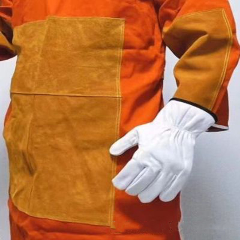 威仕盾FW-1847橙紅色牛二層皮焊工服圖片1 威仕盾FW-1847橙紅色牛二層皮焊工服圖片1