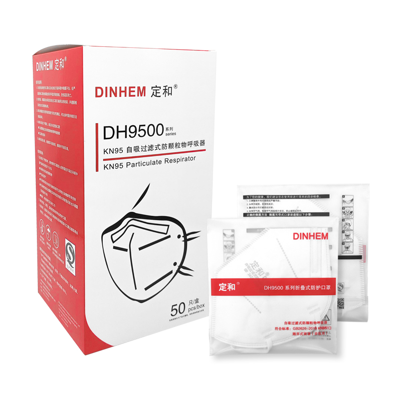 定和DH9501折疊耳帶式KN95防塵口罩圖片5 定和DH9501折疊耳帶式KN95防塵口罩圖片5