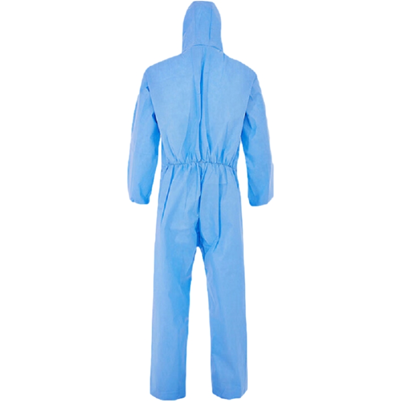 雷克蘭ESB428藍(lán)色帶帽連體防護(hù)服圖片1 雷克蘭ESB428藍(lán)色帶帽連體防護(hù)服圖片1