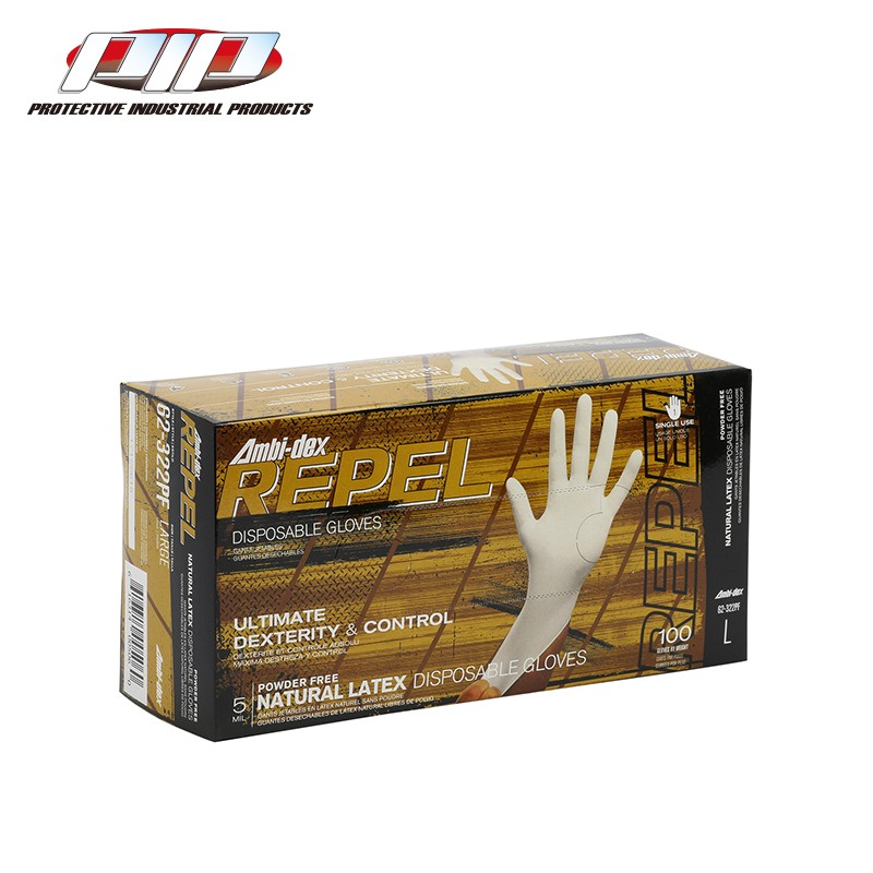 PIP 62-322PF白色無粉一次性乳膠手套圖片4