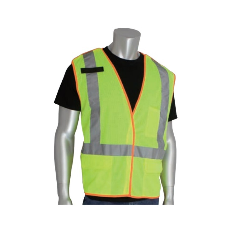 PIP 302-0210滌綸網(wǎng)面反光背心圖片1