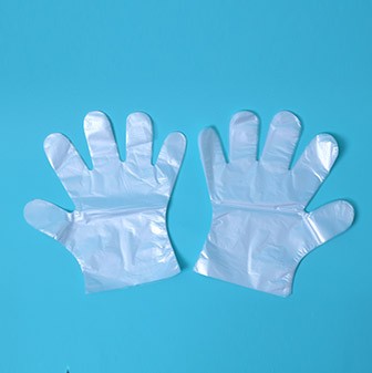 中藍LT/C65一次性使用聚乙烯檢查手套圖片2