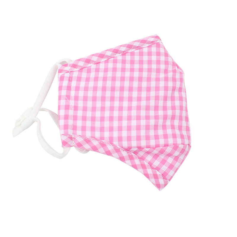 藍(lán)星紅格耳戴式兒童棉布口罩圖片1 藍(lán)星紅格耳戴式兒童棉布口罩圖片1