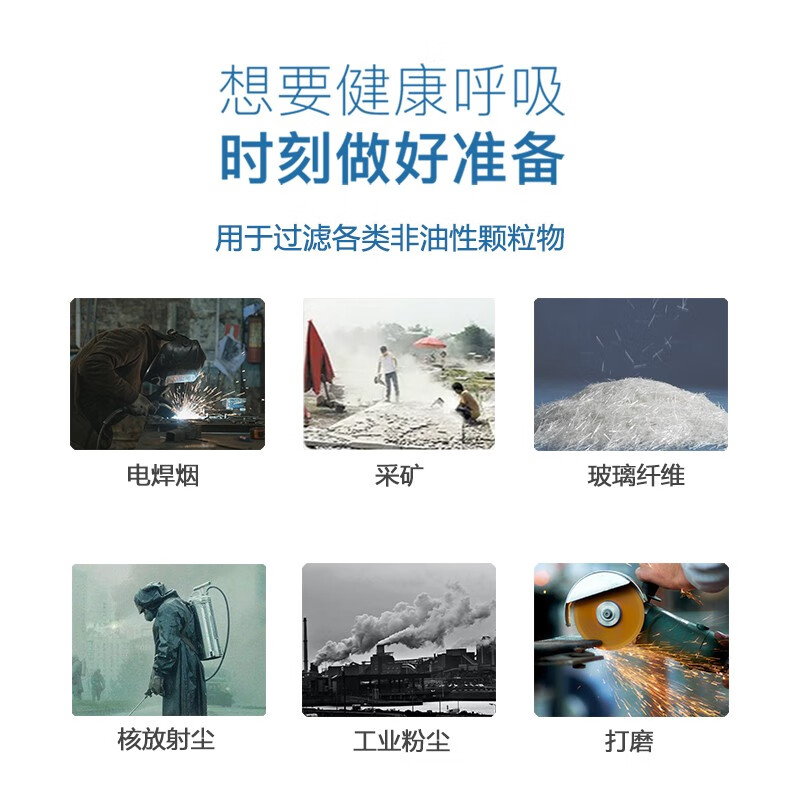 呼享3N95C KN95活性炭顆粒物濾棉圖片2 呼享3N95C KN95活性炭顆粒物濾棉圖片2