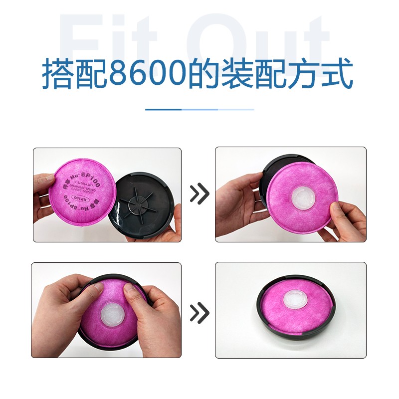 呼享8P100 KP100防塵濾棉圖片3 呼享8P100 KP100防塵濾棉圖片3