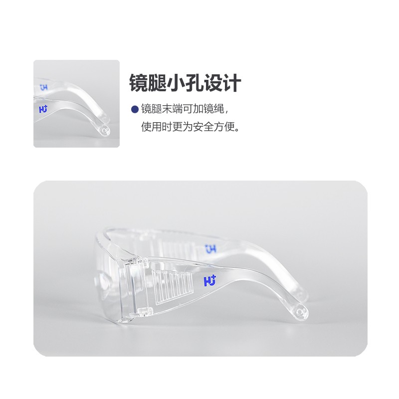 呼享HU116AF訪客用防沖擊防霧眼鏡圖片3