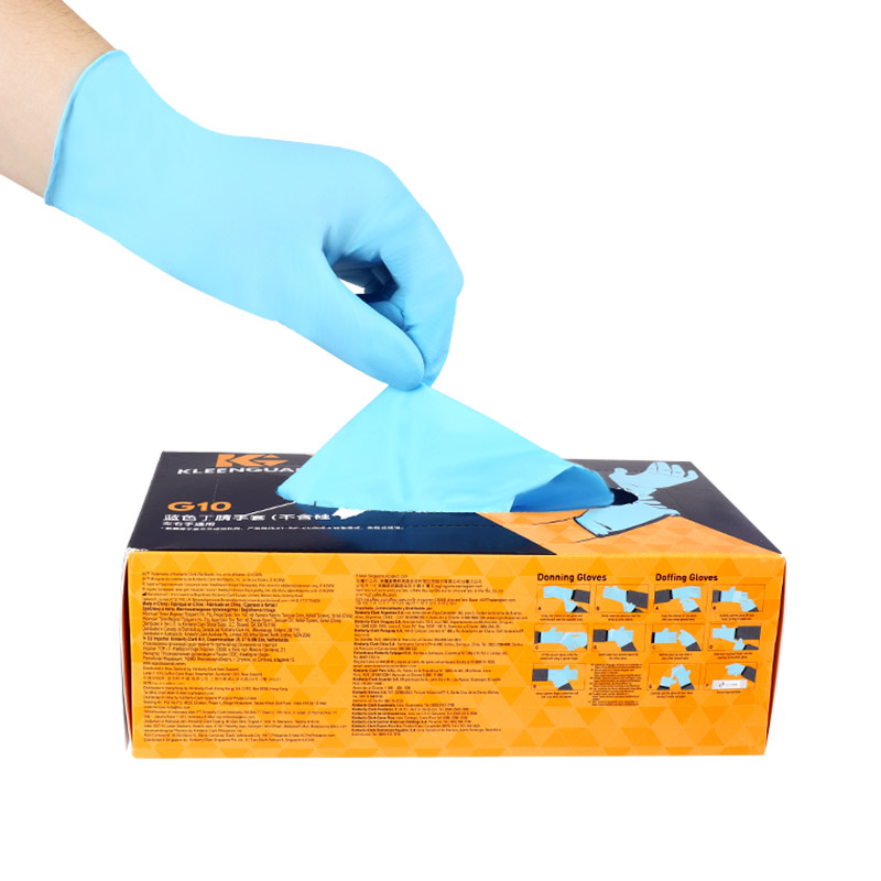 金佰利55422 KleenGuard G10藍(lán)色一次性丁腈手套M圖片4 金佰利55422 KleenGuard G10藍(lán)色一次性丁腈手套M圖片4