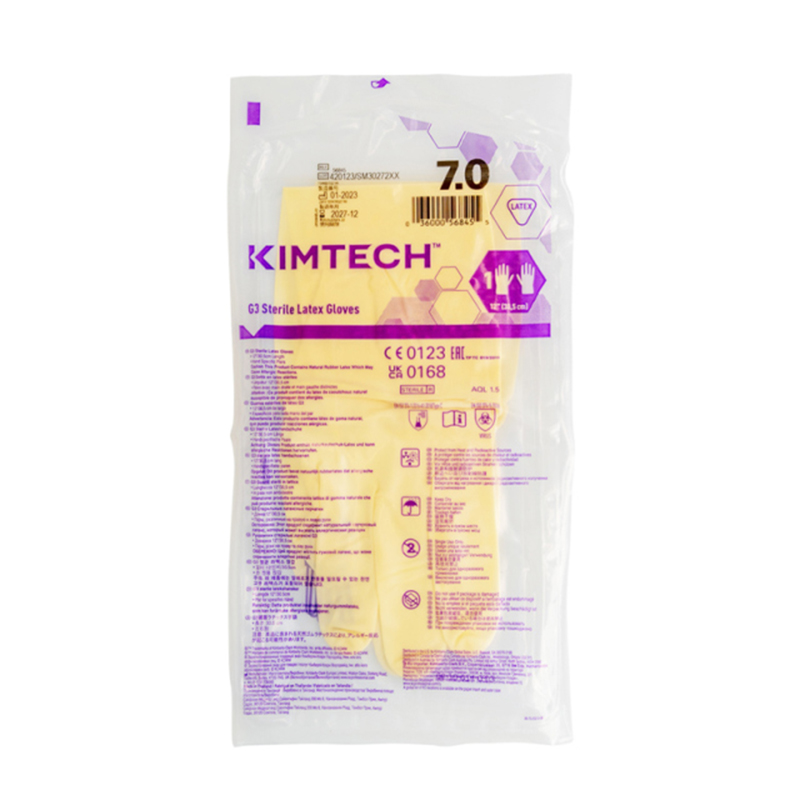 金佰利56845 Kimtech金特G3無菌一次性乳膠手套7圖片3 金佰利56845 Kimtech金特G3無菌一次性乳膠手套7圖片3