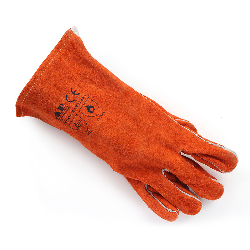 友盟AP-0328銹橙色抗割隔熱電焊手套圖片2 友盟AP-0328銹橙色抗割隔熱電焊手套圖片2