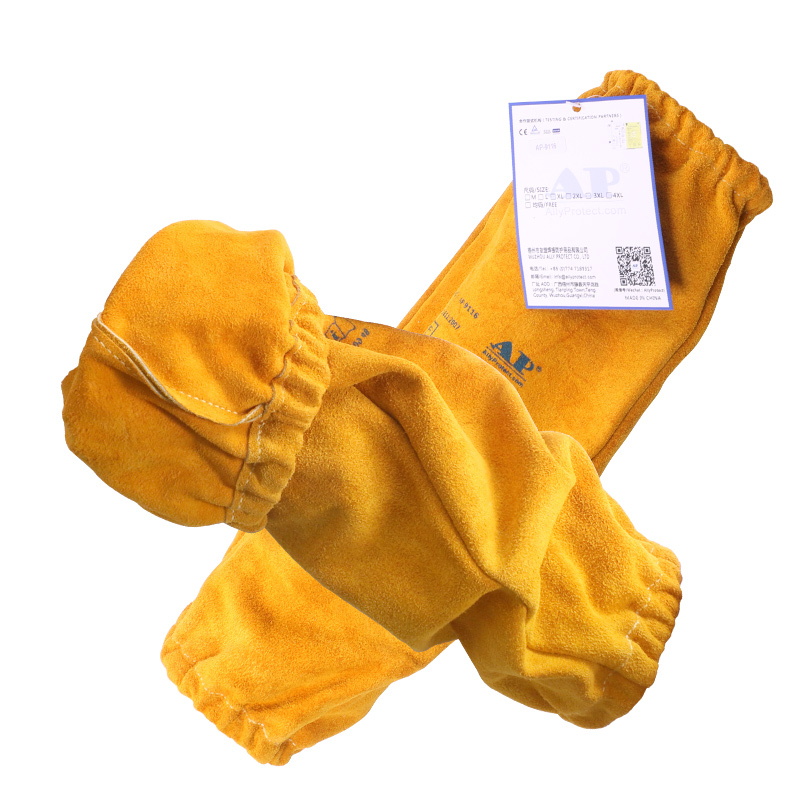 友盟AP-9116金黃色耐高溫套袖圖片1 友盟AP-9116金黃色耐高溫套袖圖片1