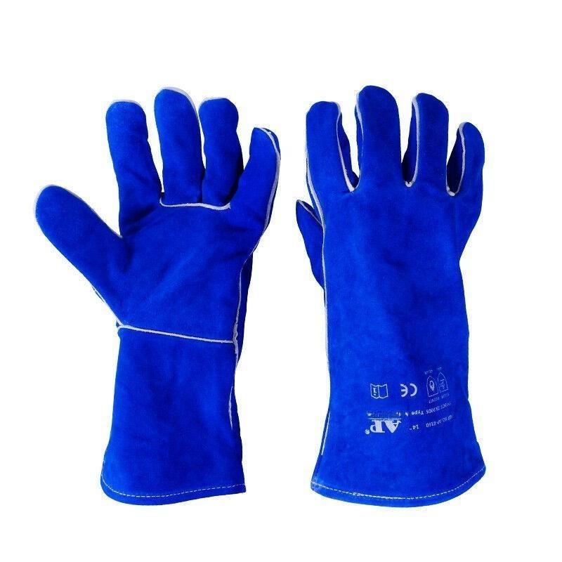 友盟AP-0160藍(lán)色牛二層皮電焊手套圖片2 友盟AP-0160藍(lán)色牛二層皮電焊手套圖片2