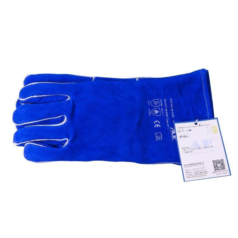 友盟AP-0160藍(lán)色牛二層皮電焊手套圖片4 友盟AP-0160藍(lán)色牛二層皮電焊手套圖片4
