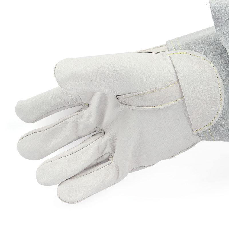友盟AP-1110防火隔熱牛二層皮電焊手套圖片2 友盟AP-1110防火隔熱牛二層皮電焊手套圖片2