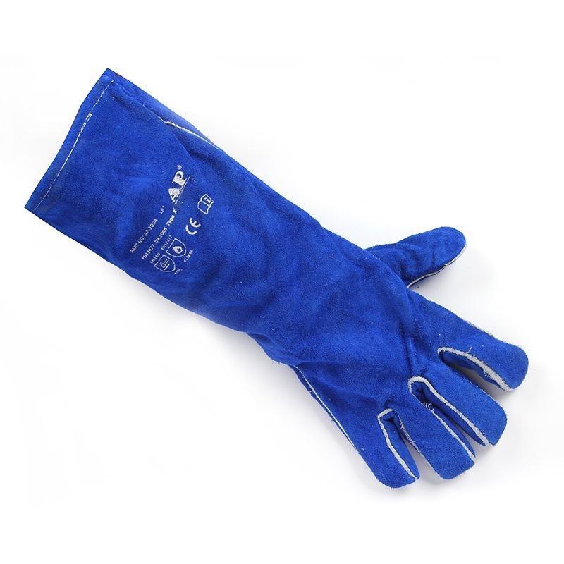友盟AP-2054彩藍(lán)色加長電焊手套圖片2 友盟AP-2054彩藍(lán)色加長電焊手套圖片2