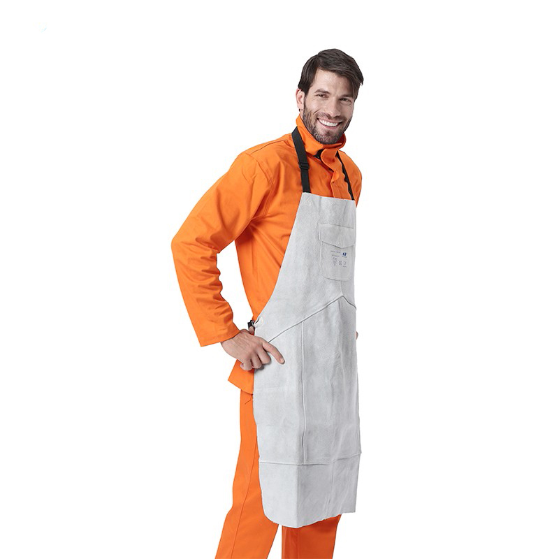 友盟AP-6103原色全皮護胸圍裙圖片1 友盟AP-6103原色全皮護胸圍裙圖片1