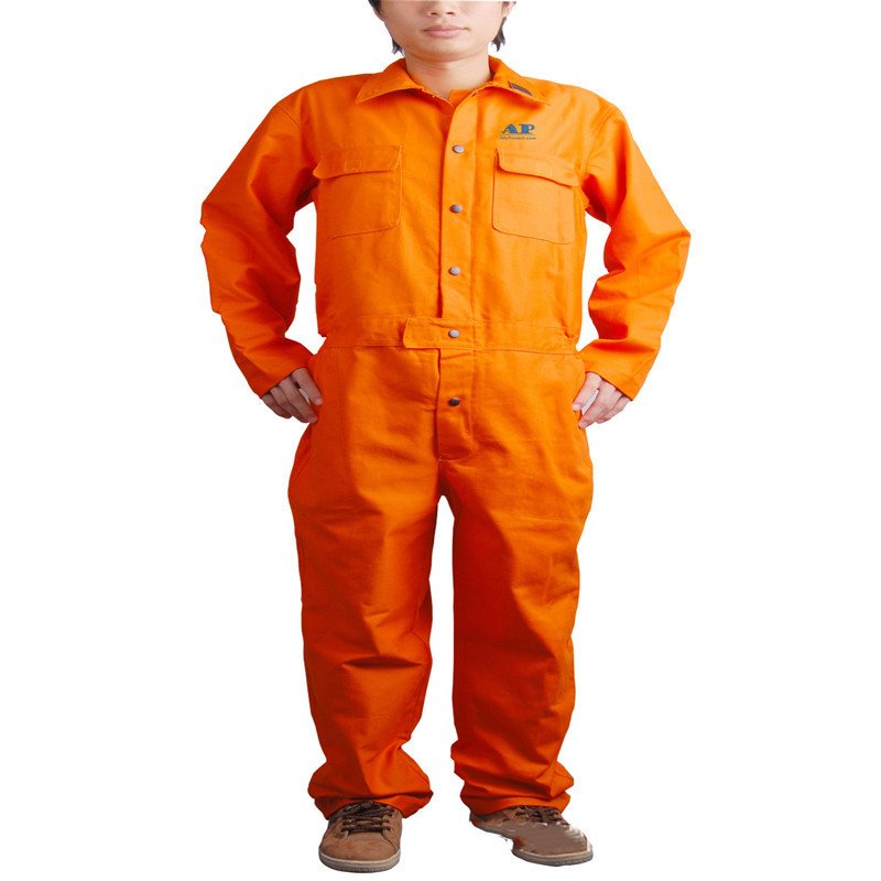 友盟AP-8300橙色連體阻燃工作服圖片2 友盟AP-8300橙色連體阻燃工作服圖片2