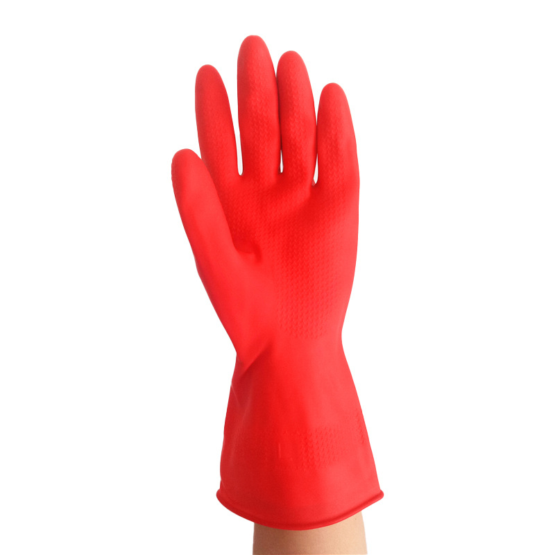 廣州雙一牌乳膠絨里家用勞保手套植絨通用手套圖片3 廣州雙一牌乳膠絨里家用勞保手套植絨通用手套圖片3