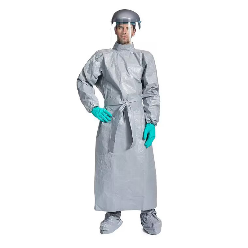 杜邦Tychem6000 TF290T罩袍防水耐酸堿反穿衣圖片1 杜邦Tychem6000 TF290T罩袍防水耐酸堿反穿衣圖片1