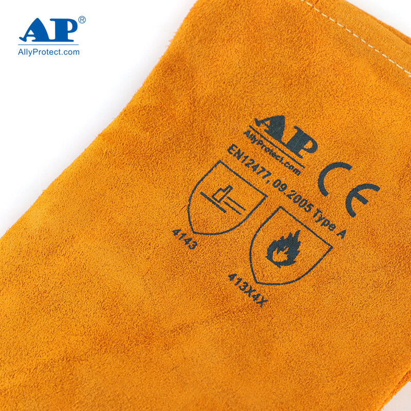 友盟AP-0909金黃色牛二層皮電焊手套圖片4 友盟AP-0909金黃色牛二層皮電焊手套圖片4