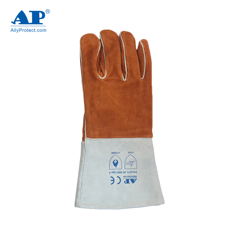 友盟AP-2900咖啡色耐高溫電焊手套圖片2 友盟AP-2900咖啡色耐高溫電焊手套圖片2
