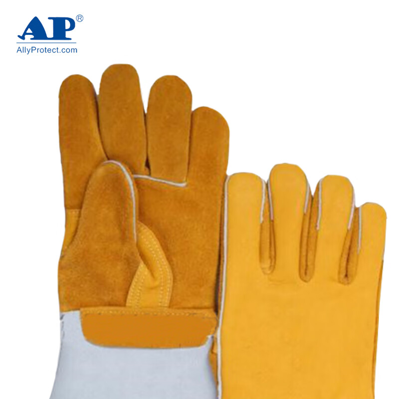 友盟AP-2950耐磨舒適牛青皮電焊手套圖片2 友盟AP-2950耐磨舒適牛青皮電焊手套圖片2