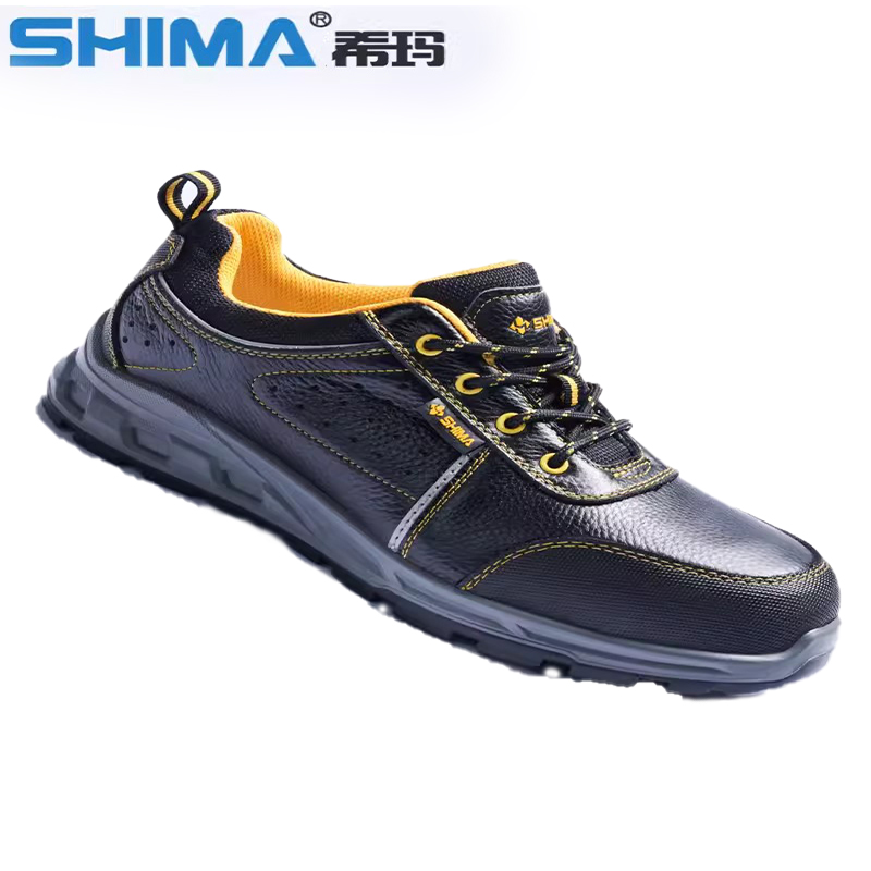 SHIMA?，擠16002-2鋼包頭防滑防砸安全勞保鞋圖片2