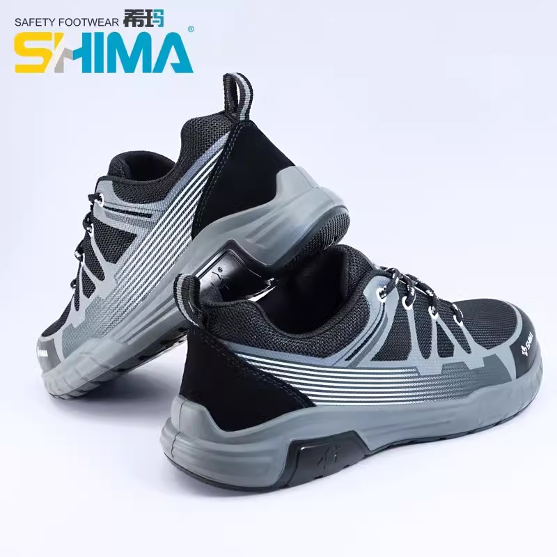 SHIMA?，擠C6508-3防滑耐油防砸防刺穿電絕緣安全鞋圖片2