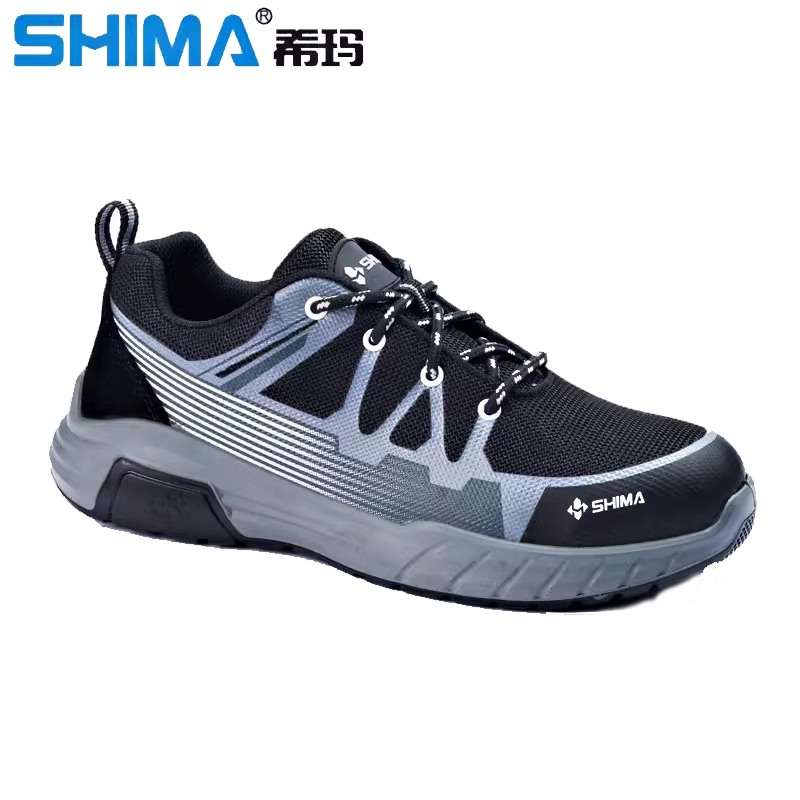 SHIMA?，擠C6508-3防滑耐油防砸防刺穿電絕緣安全鞋圖片4