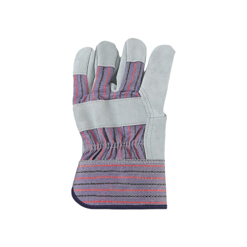 友盟AP-2203耐磨抗穿插牛二層皮勞保手套圖片2