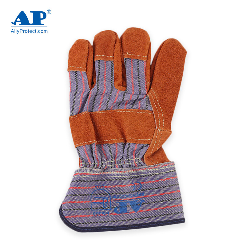 友盟AP-2206咖啡色牛二層皮勞保手套圖片1 友盟AP-2206咖啡色牛二層皮勞保手套圖片1