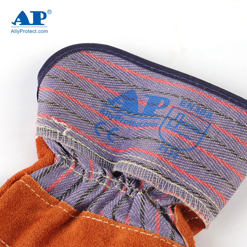 友盟AP-2206咖啡色牛二層皮勞保手套圖片4 友盟AP-2206咖啡色牛二層皮勞保手套圖片4