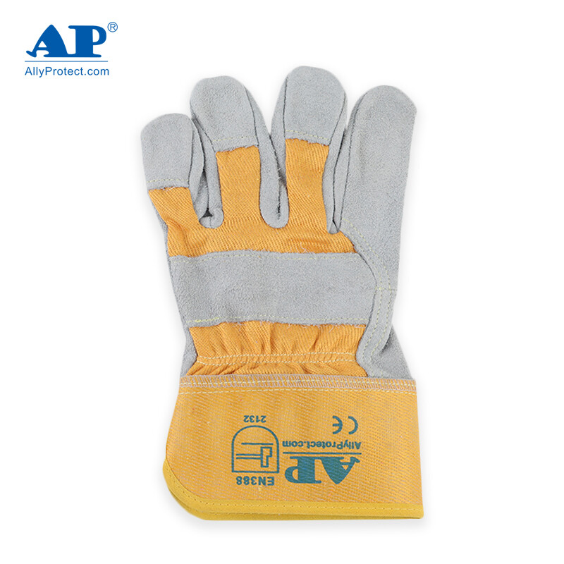 友盟AP-2209牛二層皮勞保手套圖片2 友盟AP-2209牛二層皮勞保手套圖片2