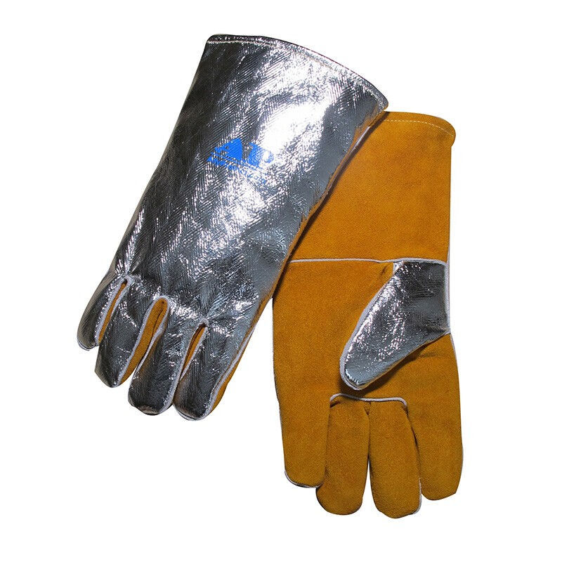 友盟AP-4501牛二層皮鋁箔耐高溫手套圖片1 友盟AP-4501牛二層皮鋁箔耐高溫手套圖片1